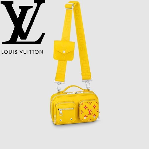 ルイヴィトン ロゴ ユーティリティクロスボディ偽物 M58652